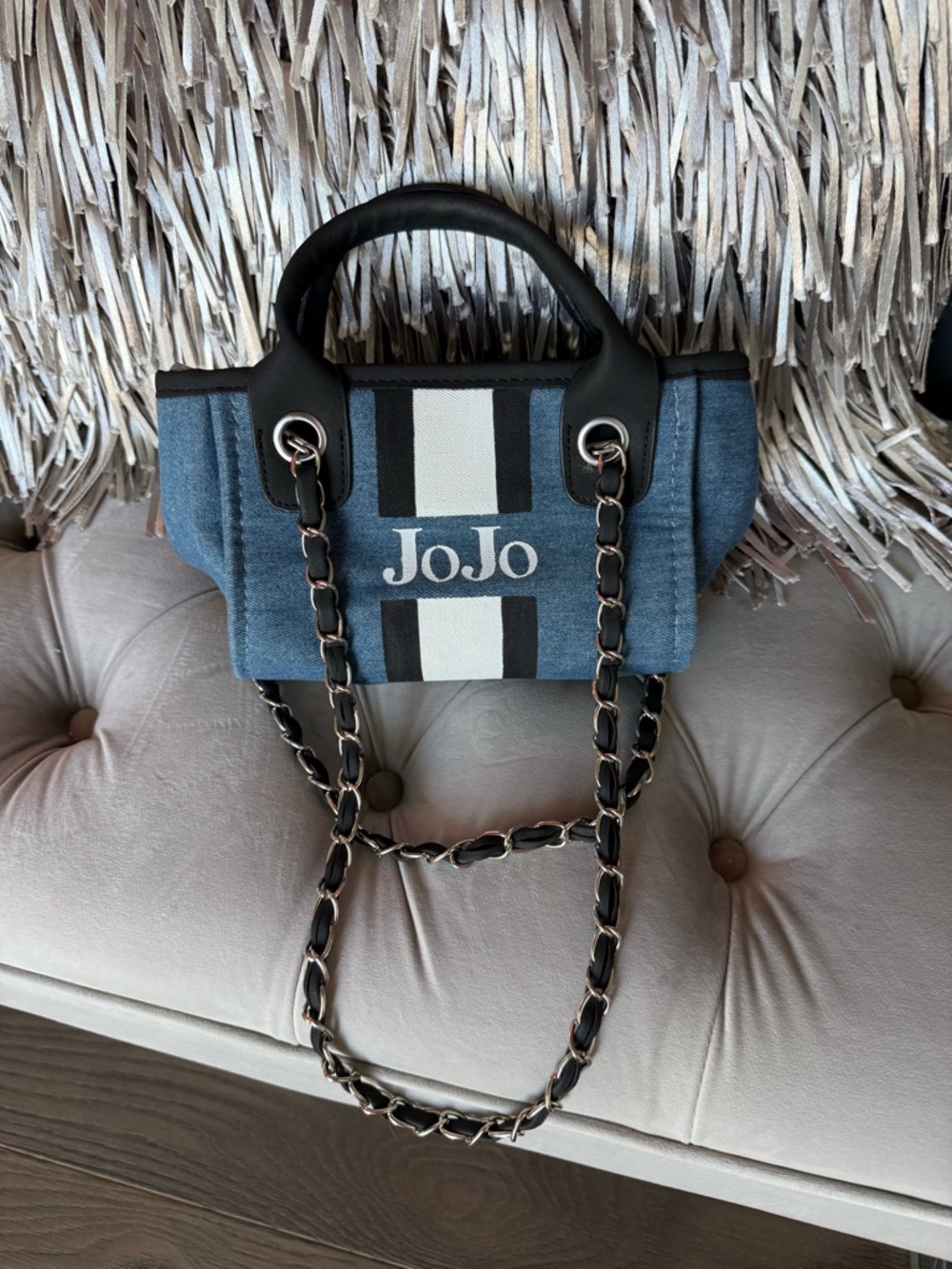 LILY & BEAN  LONDON DENIM MINI #jojo